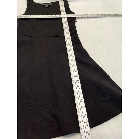 Marc By Marc Jacobs Size XS Sleeveless Mini Dress Racerback A-Line Black - Picture 6 of 10